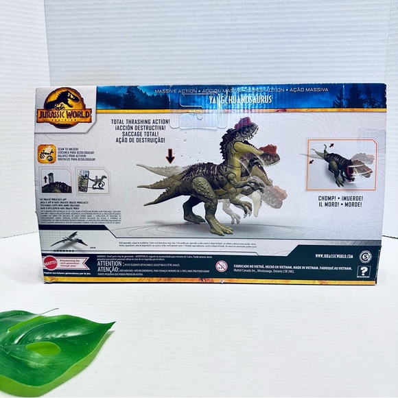 Jurassic World Dominion Massive Action Yangchuanosaurus Dinosaur Motion Figure - Picture 4 of 8